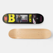 B KNITE SKATEBOARD / JMT USA Skateboard, 7¾" Deck (Horizontaal)
