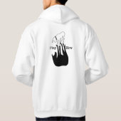B Le Sweat - shirt à capuche du chien (Dos)