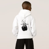 B L'Sweat - shirt à capuche du chien (Dos entier)