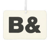 B & LUCHTVERFRISSER (Achterkant)