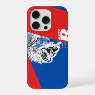 B Mafia – Blue & Red Buffalo Football Fan iPhone C 15 Pro Hoesje