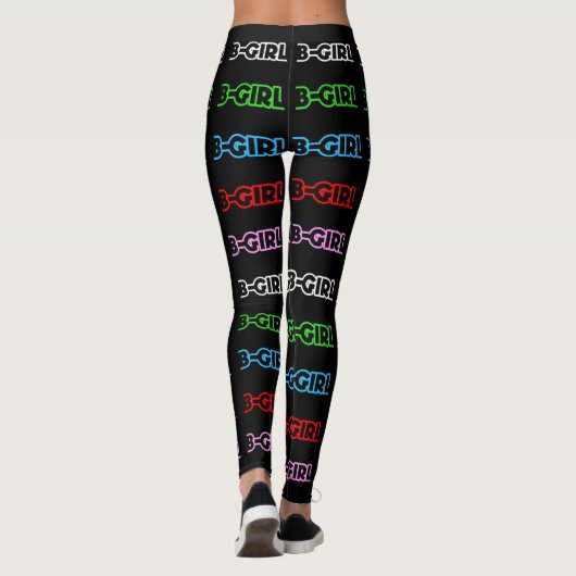 B-MeisjesLeggings Leggings (Achterkant)