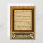 B Minder massa Briefkaart (Voorkant / Achterkant)