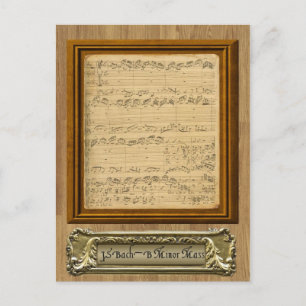 B Minder massa Briefkaart