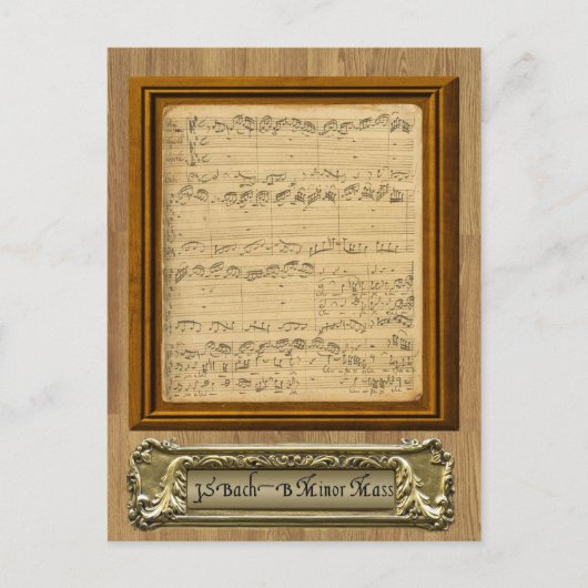 B Minder massa Briefkaart (Voorkant)