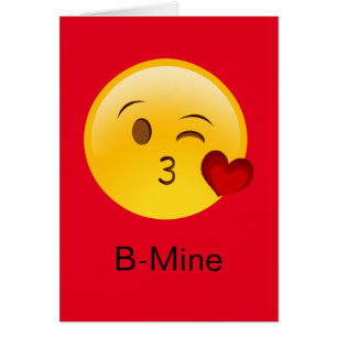 B-Mine Emoji Valentijnskaart