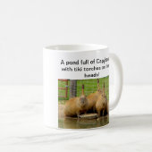 B - Mok van het Humoureus Capybara (Voorkant rechts)