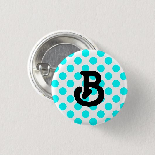 B Monogram Button (Voorkant /achterkant)