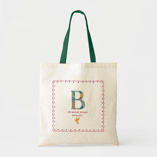 B-monogram Canvas tas (Voorkant)