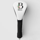  B monogram Initiaal Golfheadcover (Voorkant)
