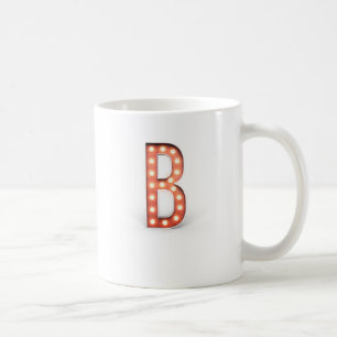 B Monogram Markttent Bulb Koffiemok