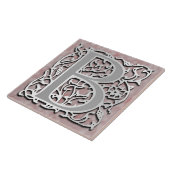 B Monogramme "Pierre d'Argent" Carreaux en céramiq (Côté)