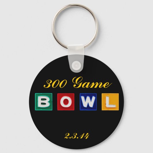 B O L-letters Sleutelhanger (Voorkant)