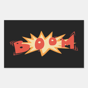 B O M RECHTHOEKIGE STICKER