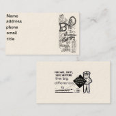 B&O Railroad-The Model Fast Line 1869 Visitekaartje (Voorkant / Achterkant)