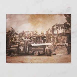 B.O.'s viswagen Briefkaart