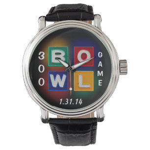 B O W L 300 Perfect spel Horloge