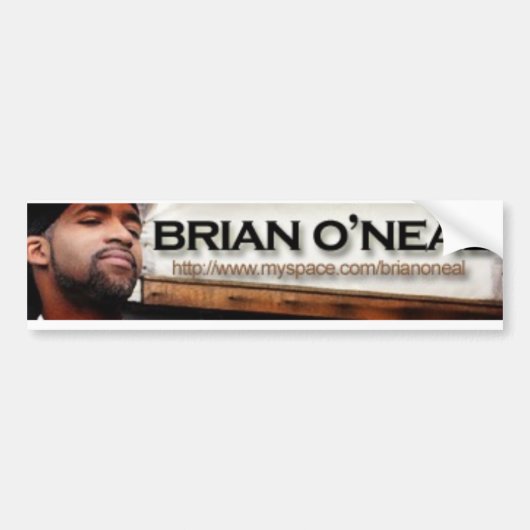 B. O'Neal Bumpersticker (Voorkant)