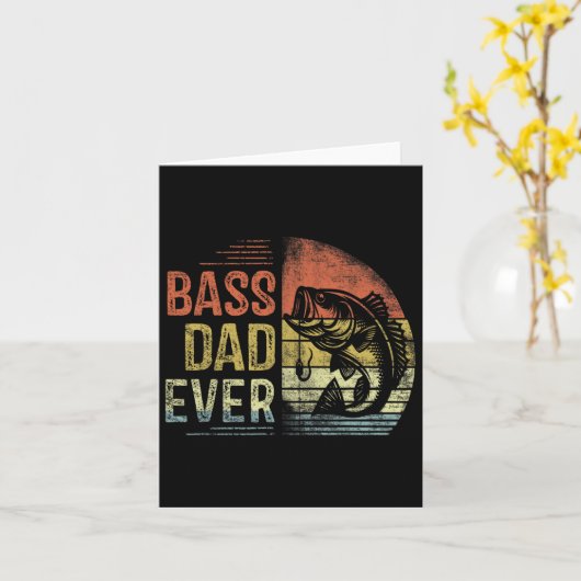 B Papa Vist ooit cadeaus voor papa verjaardag Kaart (Gele Bloem)