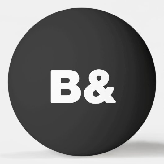 B & PINGPONG BALL (Achterkant)