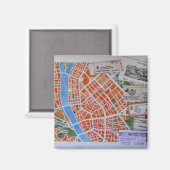B pour aimant Budapest (Recto/Verso)