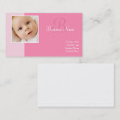 B pour Cartes de visite de bébés (Devant / Derrière)