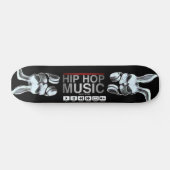 B-Rabbit Hip Hop design Skateboard (Horizontaal)