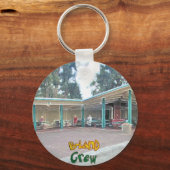 B-Sleutelhanger over land Sleutelhanger (Voorkant)