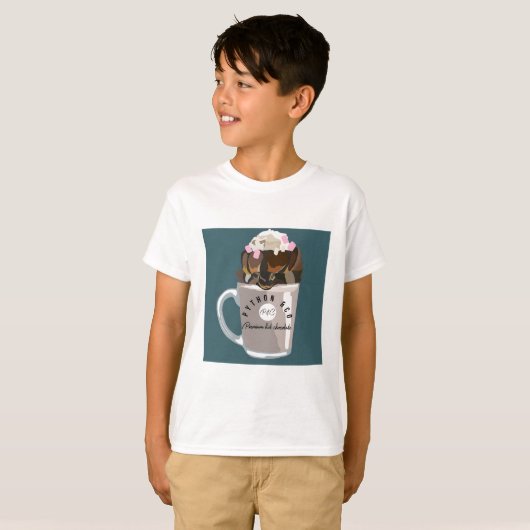B staat voor Ball Python T-shirt (Voorkant volledig)