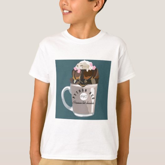 B staat voor Ball Python T-shirt (Voorkant)
