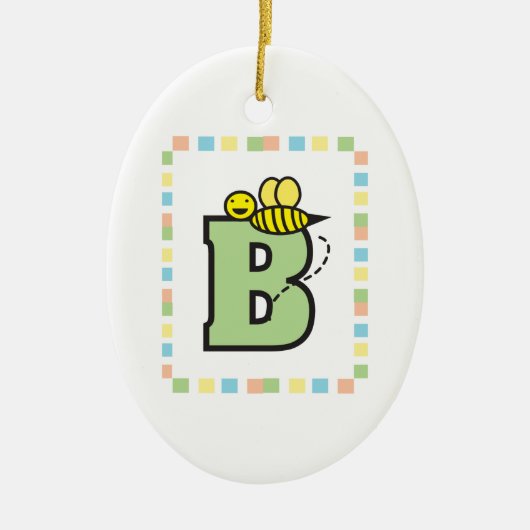 B staat voor Bee Ornament (Voorkant)