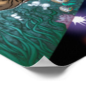 B@stard Stew Action Comic Art van Al Rio Poster (Hoek)