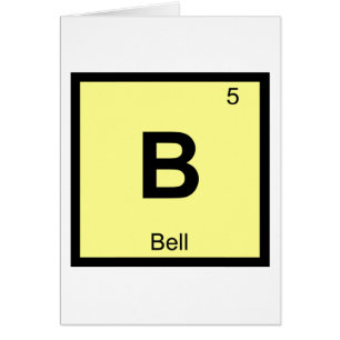 B - Symbole du tableau périodique de la chimie mus