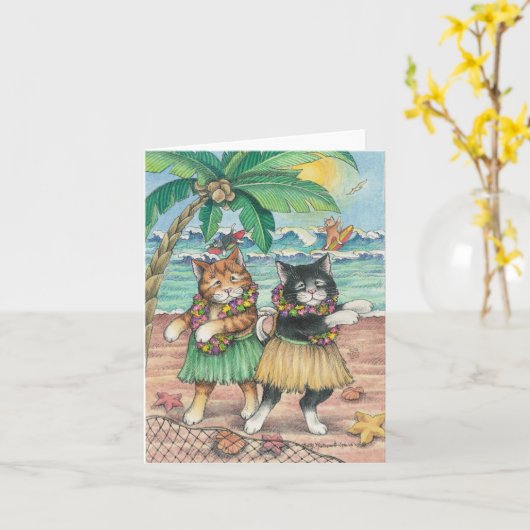 B & T #10 Notecard Kaart (Gele Bloem)