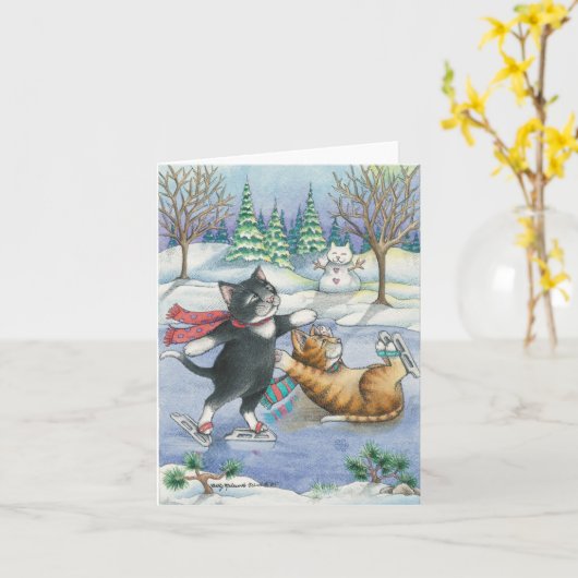 B & T #13 Carte pour notes (Fleur jaune)