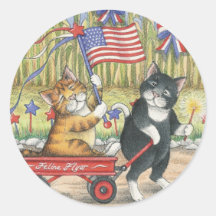 B & T #19 Autocollants patriotiques