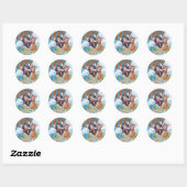 B & T #57 Stickers Parachute (Feuille)