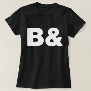 B & T-shirt
