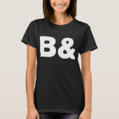 B & T-shirt (Voorkant)