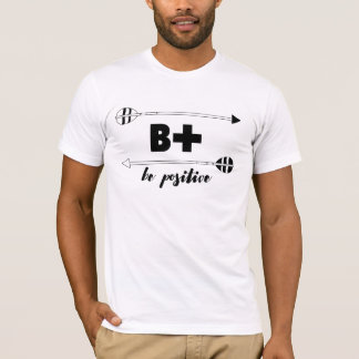 B+ T-shirt voor Archer in Lichte Kleuren