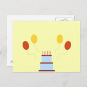 b taartkopie briefkaart (Voorkant / Achterkant)