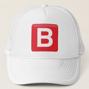 B 🅱️utton Emoji Sun Protector Trucker Pet
