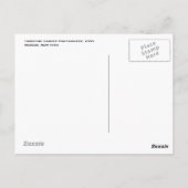 B&W Briefkaart Waterfront Park, Hudson, New York (Achterkant)