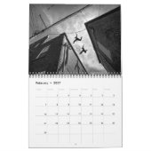 B&W Calendrier Parkour (Feb 2027)