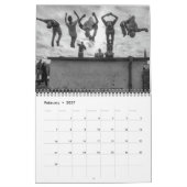 B&W Calendrier Parkour (Feb 2027)