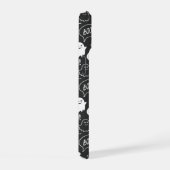 B&W Cute Doodle Halloween Motif (Côté droit)