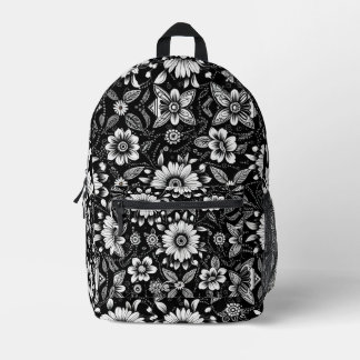 B&W Daisy Dose  Bedrukte Rugzak