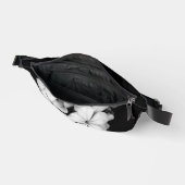 B&W Elegante bloemen Heuptasje (Open)