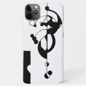 B&W Geo Design iPhone 11 Pro Max Coque (Dos)