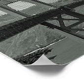 B & W - Golden Gate Bridge Poster (Hoek)